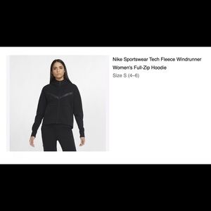 Nike Sportswear Tech Fleece Windrunner Full-Zip Hoodie